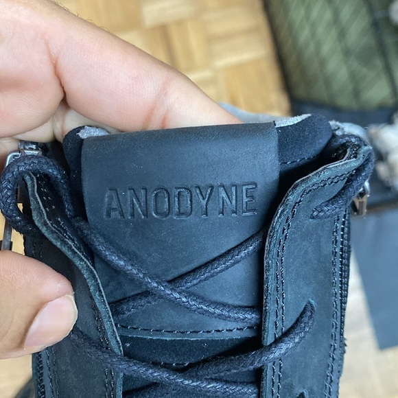 Anodyne NO. 90 Men’s Trail Worker Boots “Oil Black” Size 11 Extra Wide main image 11